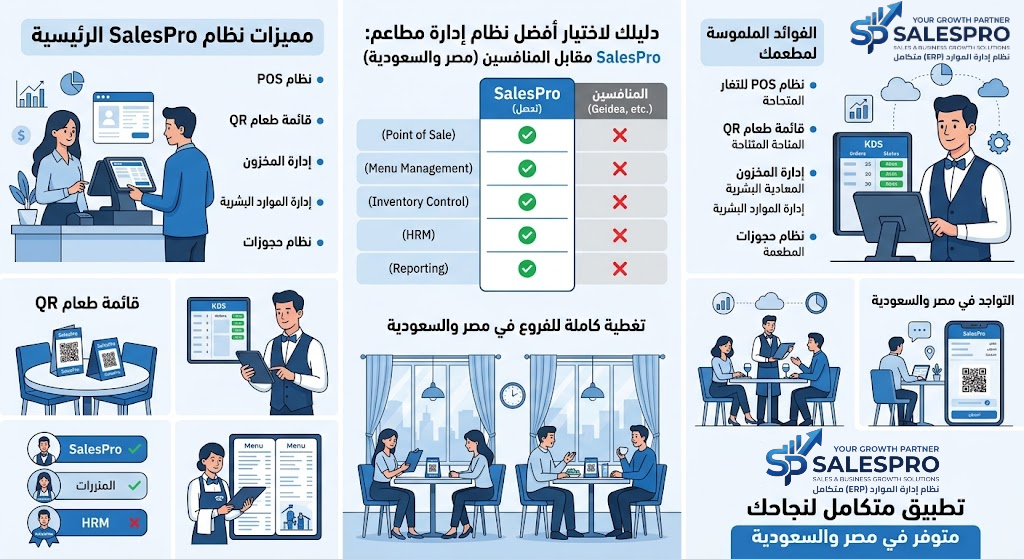 افضل بديل جيديا 2026: مقارنة شاملة للمطاعم والكافيهات في مصر والسعودية